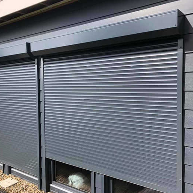 Automatic Rollup Door Aluminum Roller Shutter Door for Shop Garage Insulated Rollup rolling Shutter Garage Doors