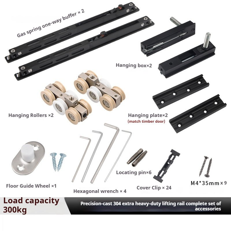 300kg Ultra Heavy Duty Commercial and Industrial Sliding Door System