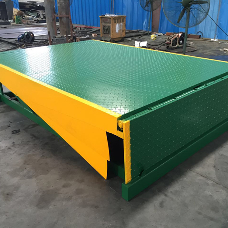 Fixed Hydraulic Container Load Dock Ramp Electric Leveler Lift 8 Ton 10ton 12 Ton