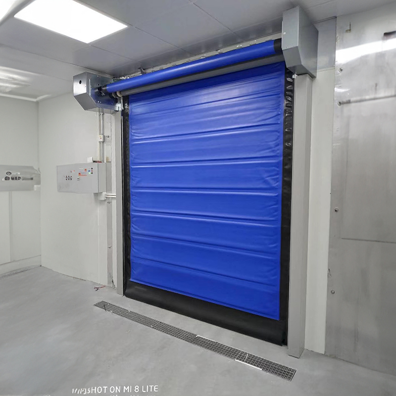 Customizable PVC Waterproof Quick Zipper Industrial Design Commercial Cold Storage Insulation Door for Fresh Fruit Vegetable