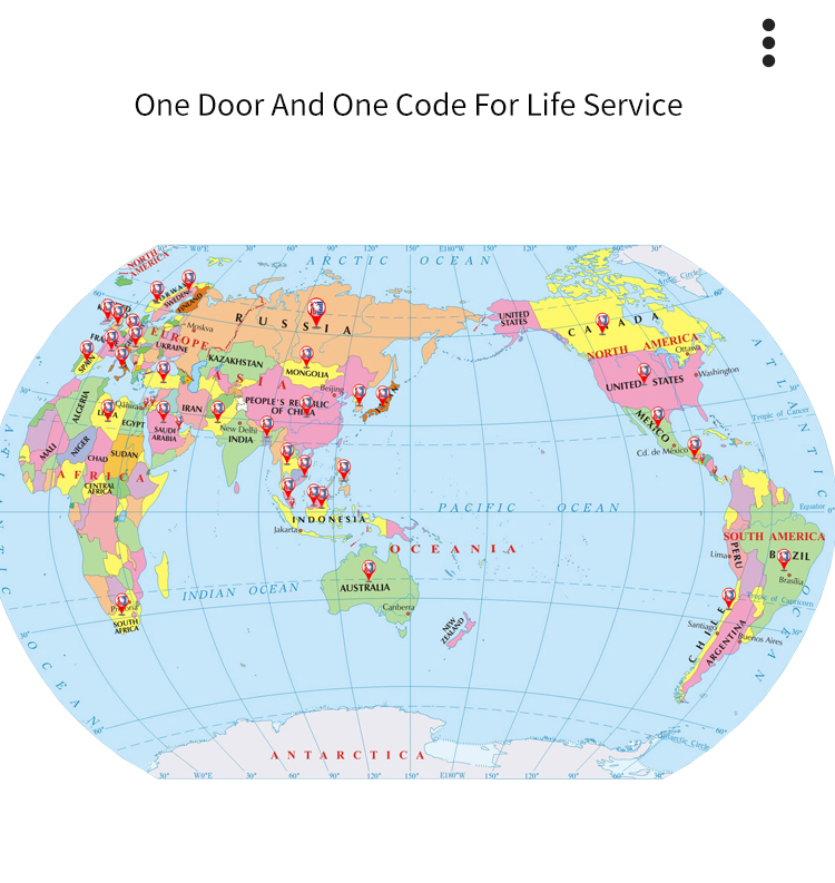 Global Service Map