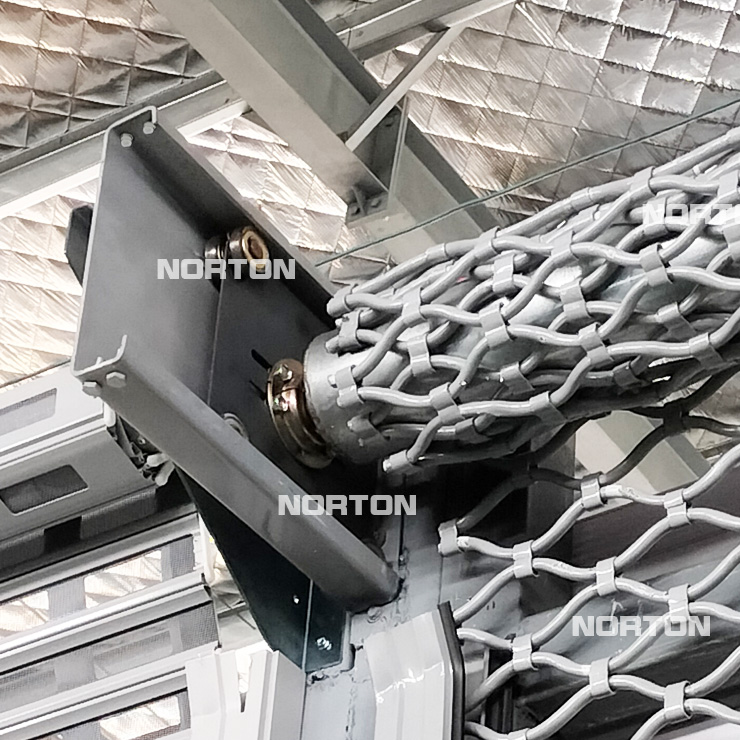 Wholesale Security Roller Shutter Door,mesh Roll up Gate,transparent Door