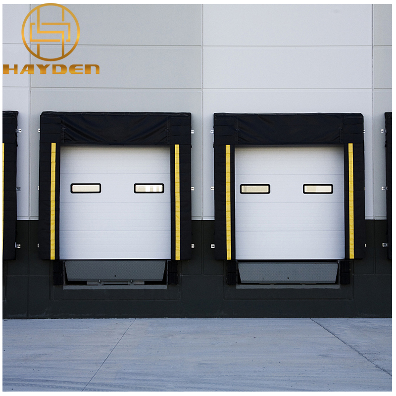 Aluminum Alloy Thermal Insulation Industrial Cold Storage Door Save Energy Warehouse Loading Sectional Dock Doors