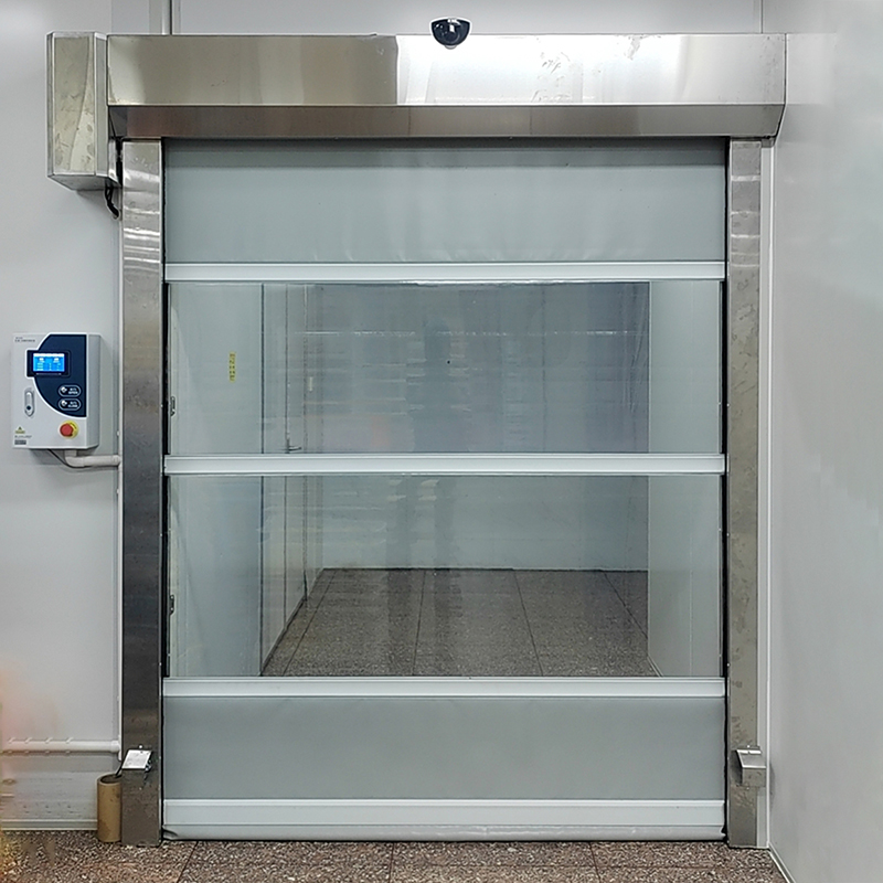 Customized High-Speed PVC Canvas Rolling Shutter Door Rapid Roll-Up Wholesale Factory-Direct Fast Action Door