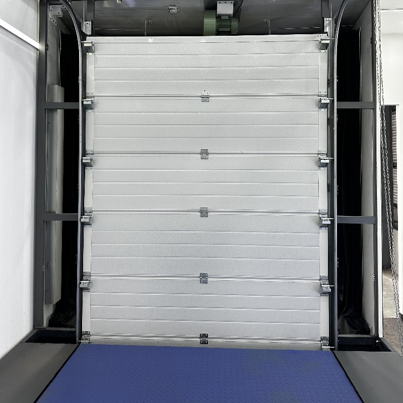 High Quality Industrial Garage Door Steel Sectional Overhead Lifting Door Commercial Sliding Exterior Garage Door