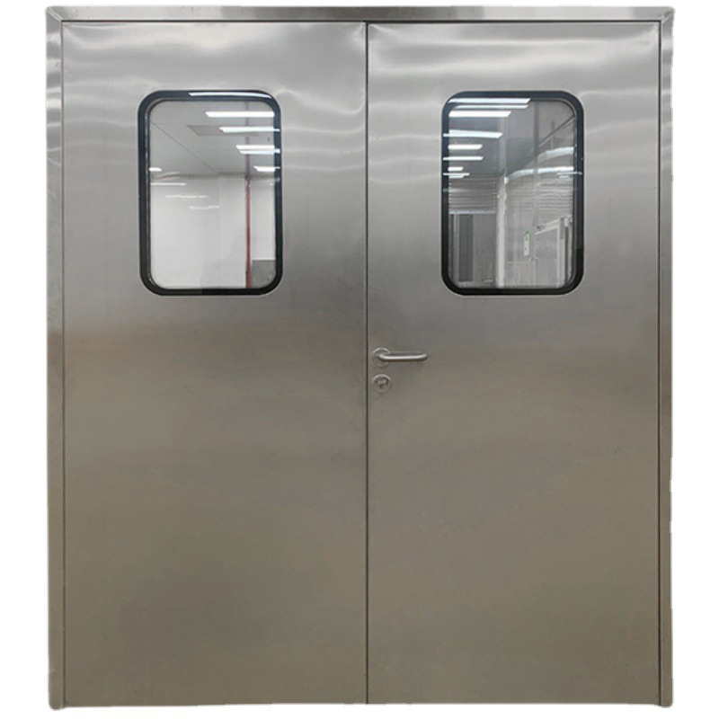 Wholesale Flush Steel Fire Rated Door 180 Minutes Fireproof Commercial Metal Doors for Warehouse StorageRoomStaircase