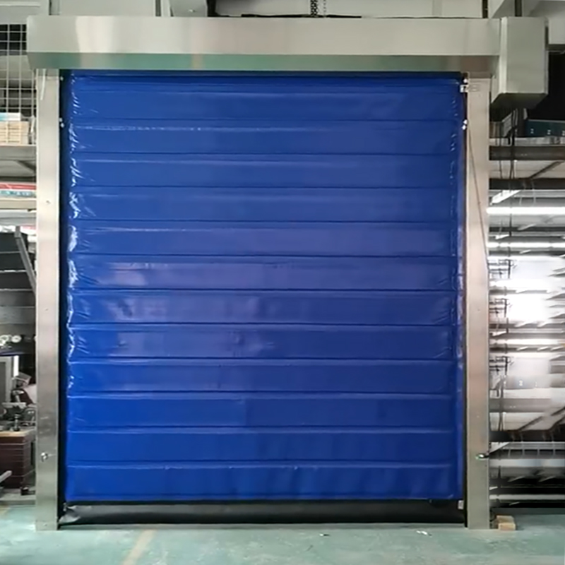 Rapid Roll-Up Cold Storage Door with Double-Layer Insulation for Energy Efficiency