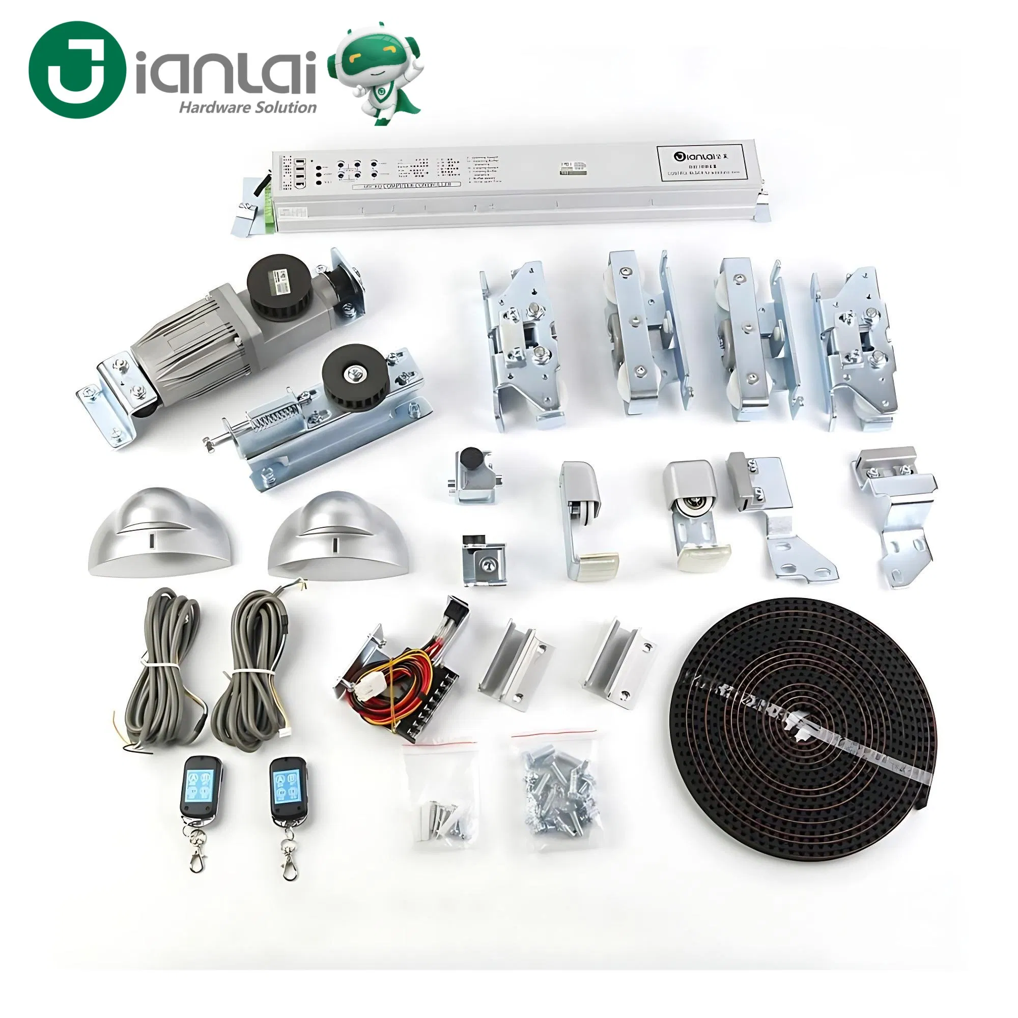 Office Remote Control Glass Door Closer Entrance Automatic Sliding Sensor Door System