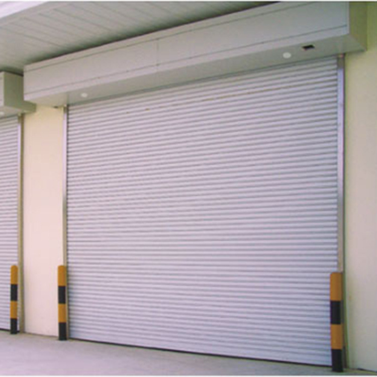 Customized Low-Priced Electric Side Opening Roller Shutter Door Industrial Aluminum Alloy Sound Insulation 2hr Fire Rated 5 Year