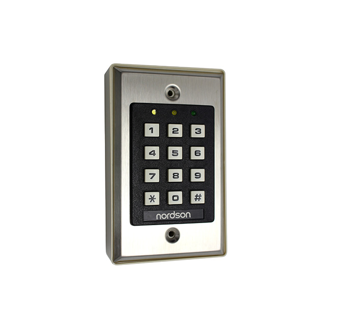 Stainless Steel Panel Single Relay Output Digital DC12V Door Lock Access Control System with Keypad