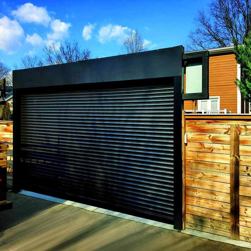 High Quality Modern Waterproof Insulated Roll up Aluminum Roller Shutter Garage Doors with 2-Year Warranty Automatic