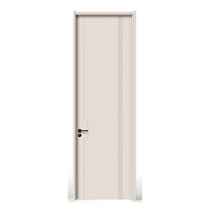 Modern Design Fire-Rated Wooden Door Interior Fireproof Door for Apartments and Schools Manual Opening
