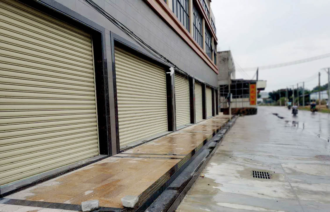 Smart Electric Vertical Roller Shutter Door Automation System