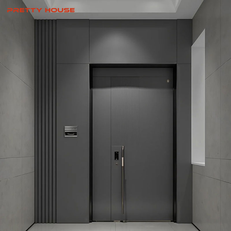 Security Steel Fire Door Steel Doors Customized Fire Rated Metal Door for Projects