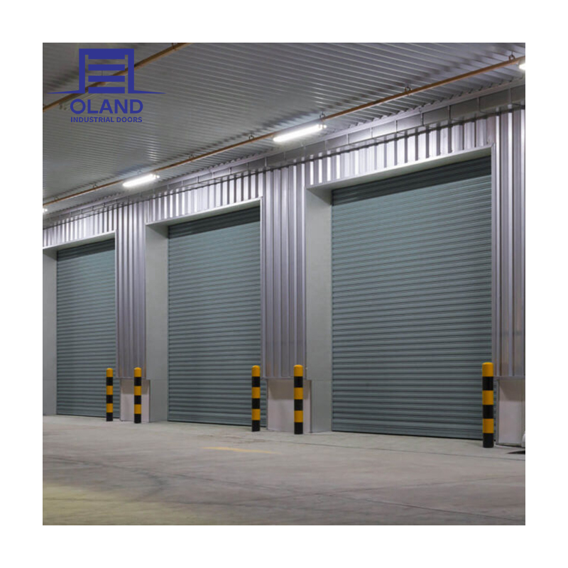 Heavy Duty Windproof Steel Roller Shutter Doors Corrosion Industrial Roll up Doors for Various Scenarios