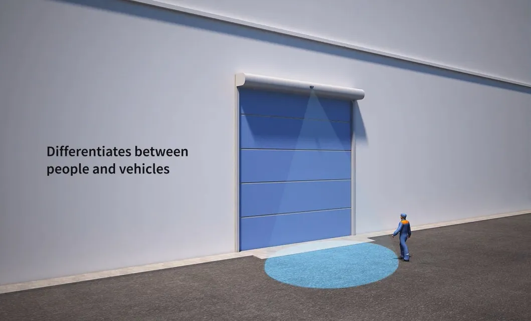 Industrial Door Sensor Intelligent Traffic Light Detection System for Rail Stations