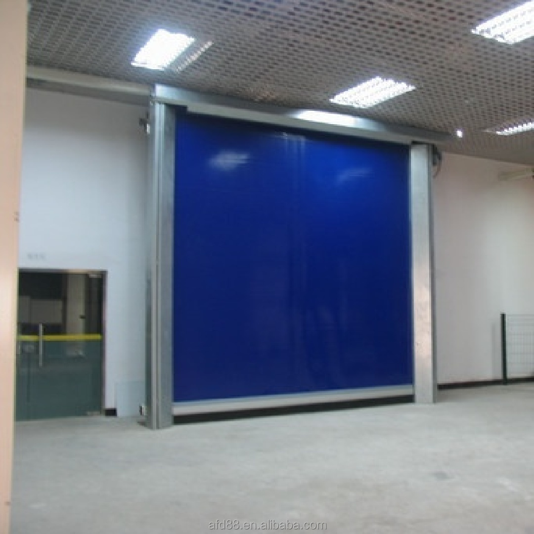 High Performance Refrigerated Doors for Food Logistics Temperature Controlled Storage and Self Repairing Industrial Use