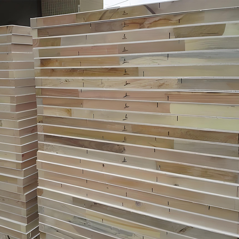 Modern Design Fire-Rated Wooden Door Interior Fireproof Door for Apartments and Schools Manual Opening