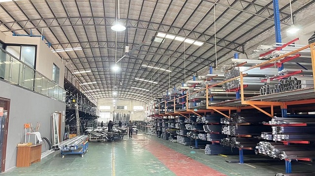 Gerald Doors factory production facility in Dongguan China