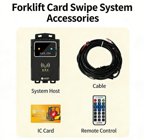 Forklift Safety System Card Swipe System OEM Manufacturer RFID Card Access Control System Warehouse Forklift Safety
