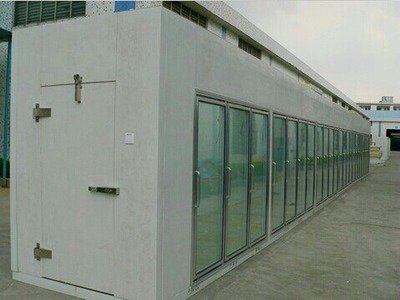 Shhag Display Chiller Wine Cabinet Beverage Refrigerator Cold Storage Glass Doors