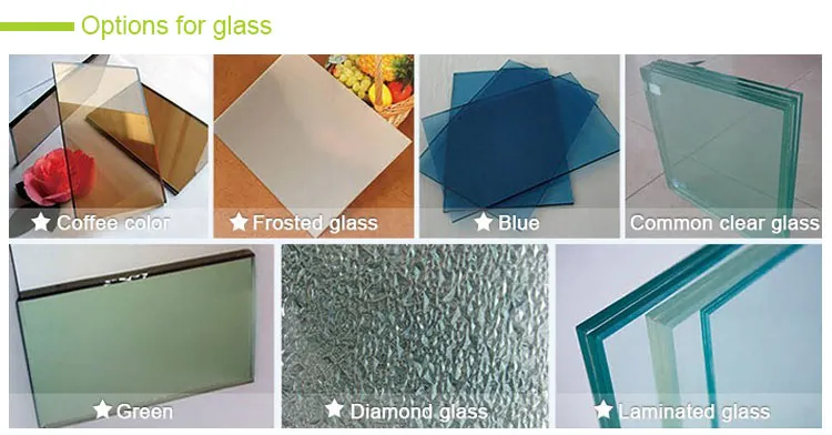 Exterior Steel Door Glass Door Wholesale Security French Aluminum Door