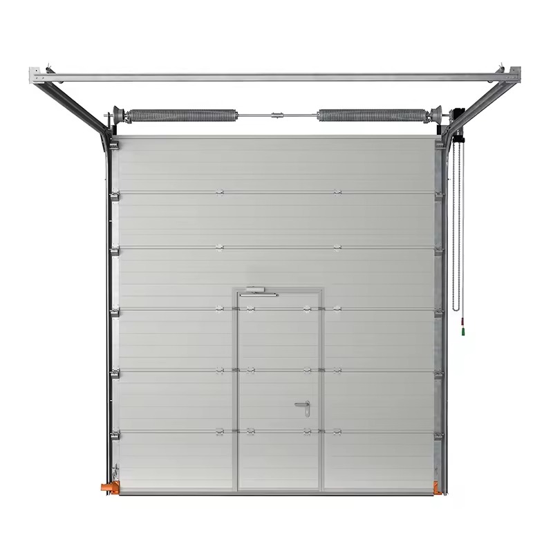 Automatic Modern Industrial Overhead Thermal Insulated Vertical Lifting Steel Sliding Sectional Sectional Overhead Door