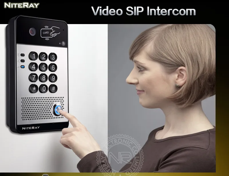 SIP Video Door Phone Intercom System