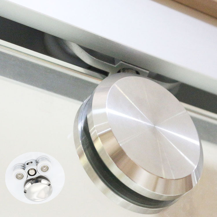Bathroom Door Sliding Shower Door System Accessories Stainless Steel Glass Sliding Door System