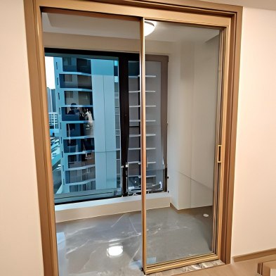 Custom Narrow Frame Aluminum Sliding Door System, Interior Soundproof Door, Home &amp; Project Bulk Customization