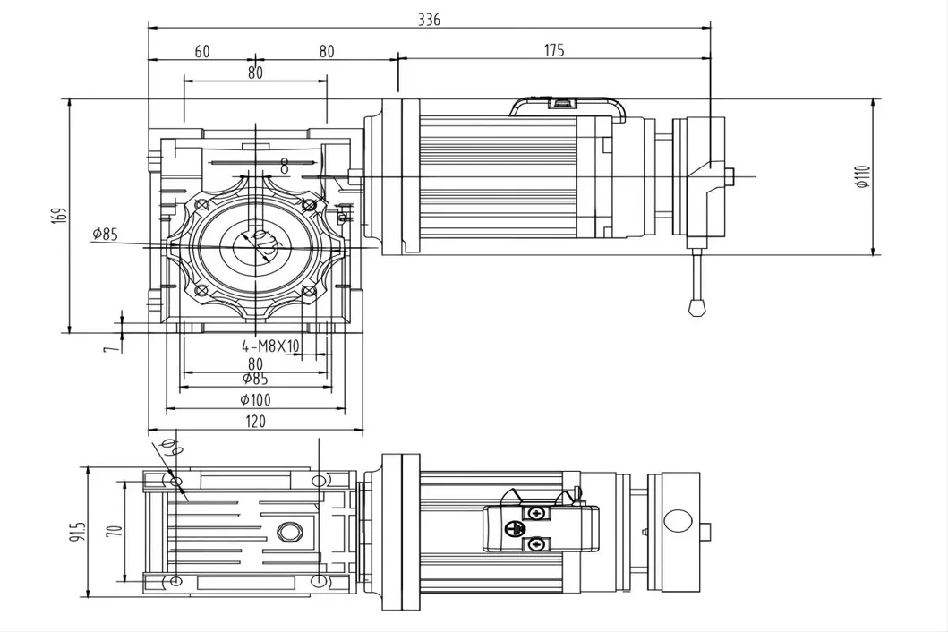 Advanced Industrial Gate Motor Servo System for Quick Doors