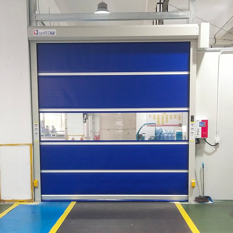 Wind-Resistant High Speed Door with Smart Automation for Large Warehouse and Factory Entrances