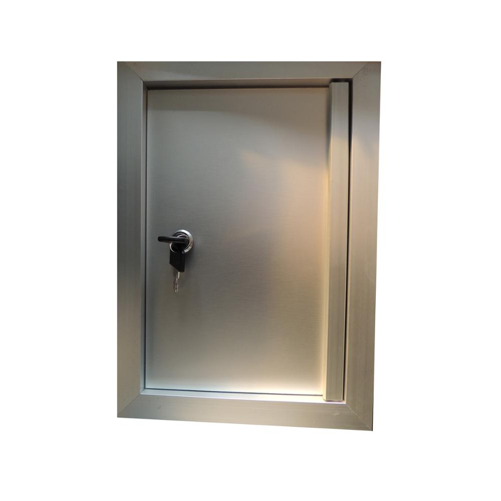 Small Alu-door Water Proof Aluminum Locker Door Aluminum Door Hot Sale in Europe