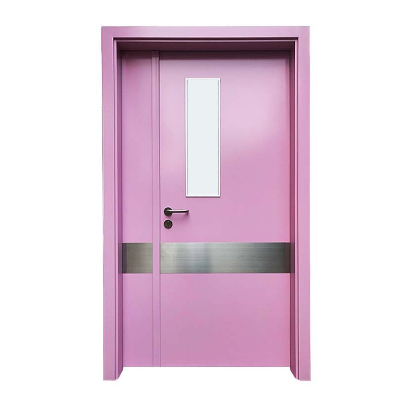 Customized Modern Design Aluminum Alloy Fire Door with 90-Min Fire Rating Sound Insulation 1-Year Warranty-for Gym