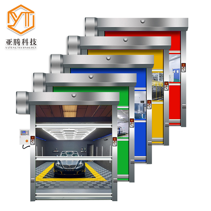YT Wholesale High Speed PVC Roller Shutter Door for Workshops Warehouses Use