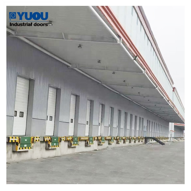China Suppliers Commercial Sectional Industrial Automatic Galvanized Steel Overhead Sectional Door