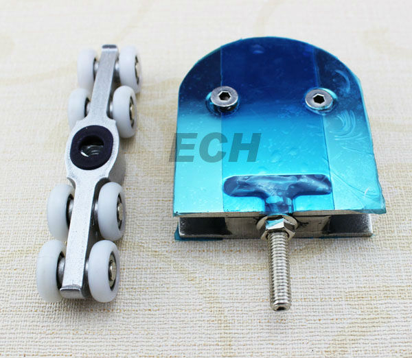 Ech Stainless Steel Glass Shower Door System for Glass Sliding Door