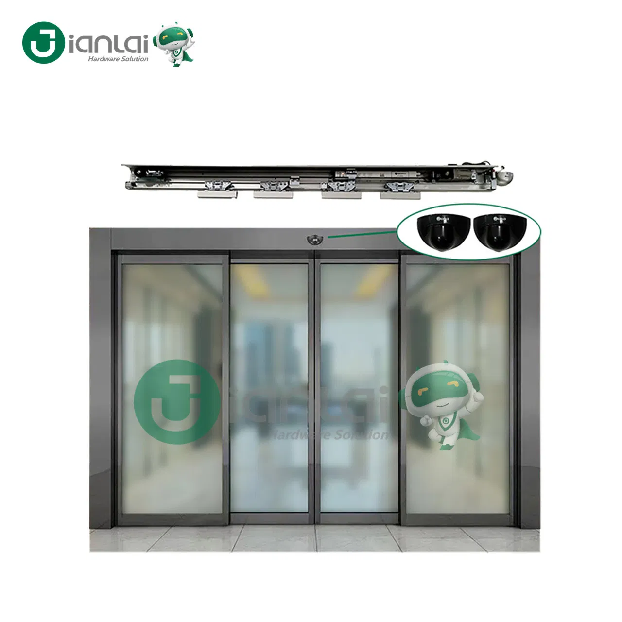 China Professional Manufacturer Gate Opener High Quality Frame Automatic Sliding Door Opening System