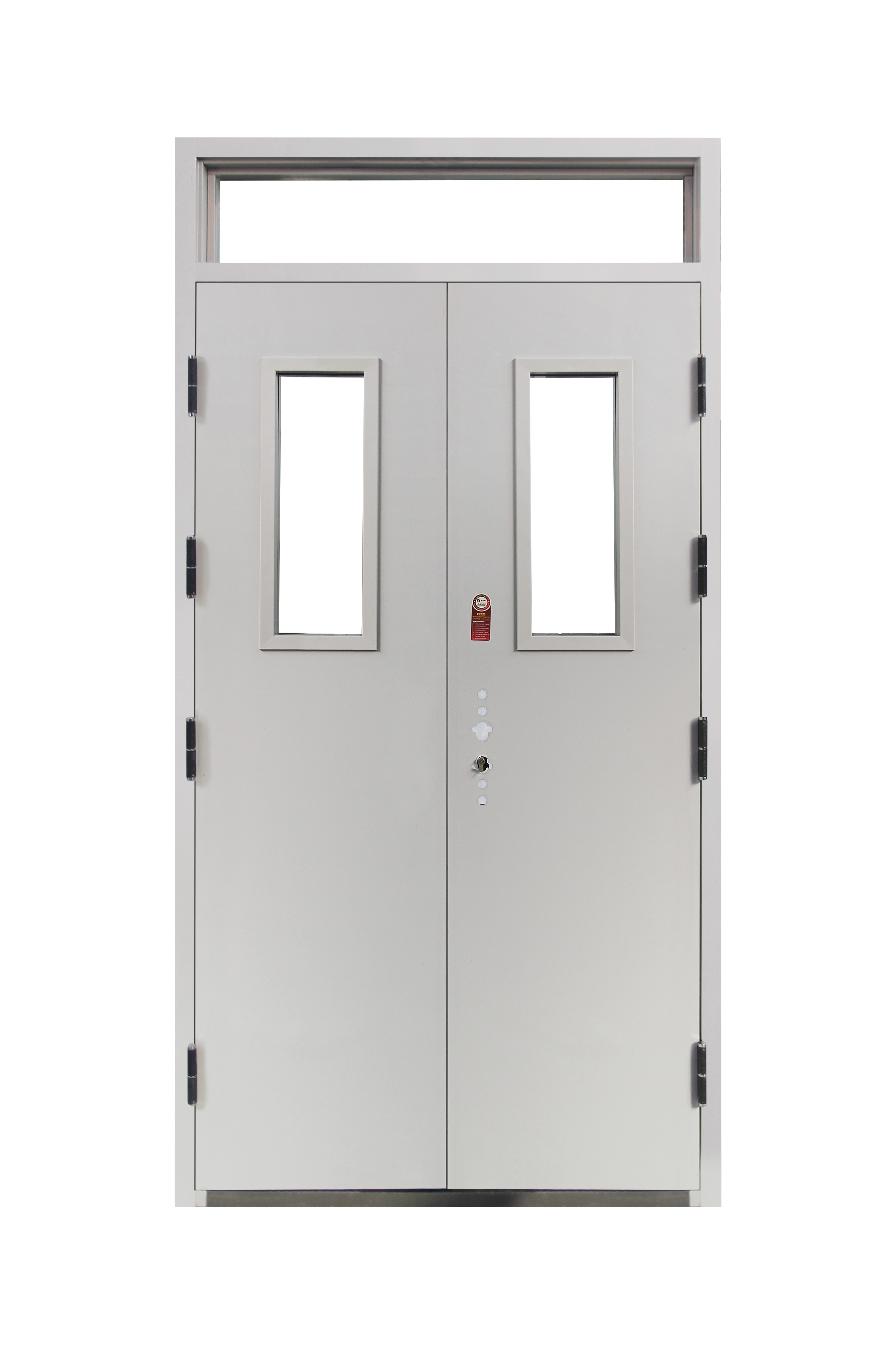 One and a Half Hour Fire Rated Steel Doors for Apartment Fire Protection