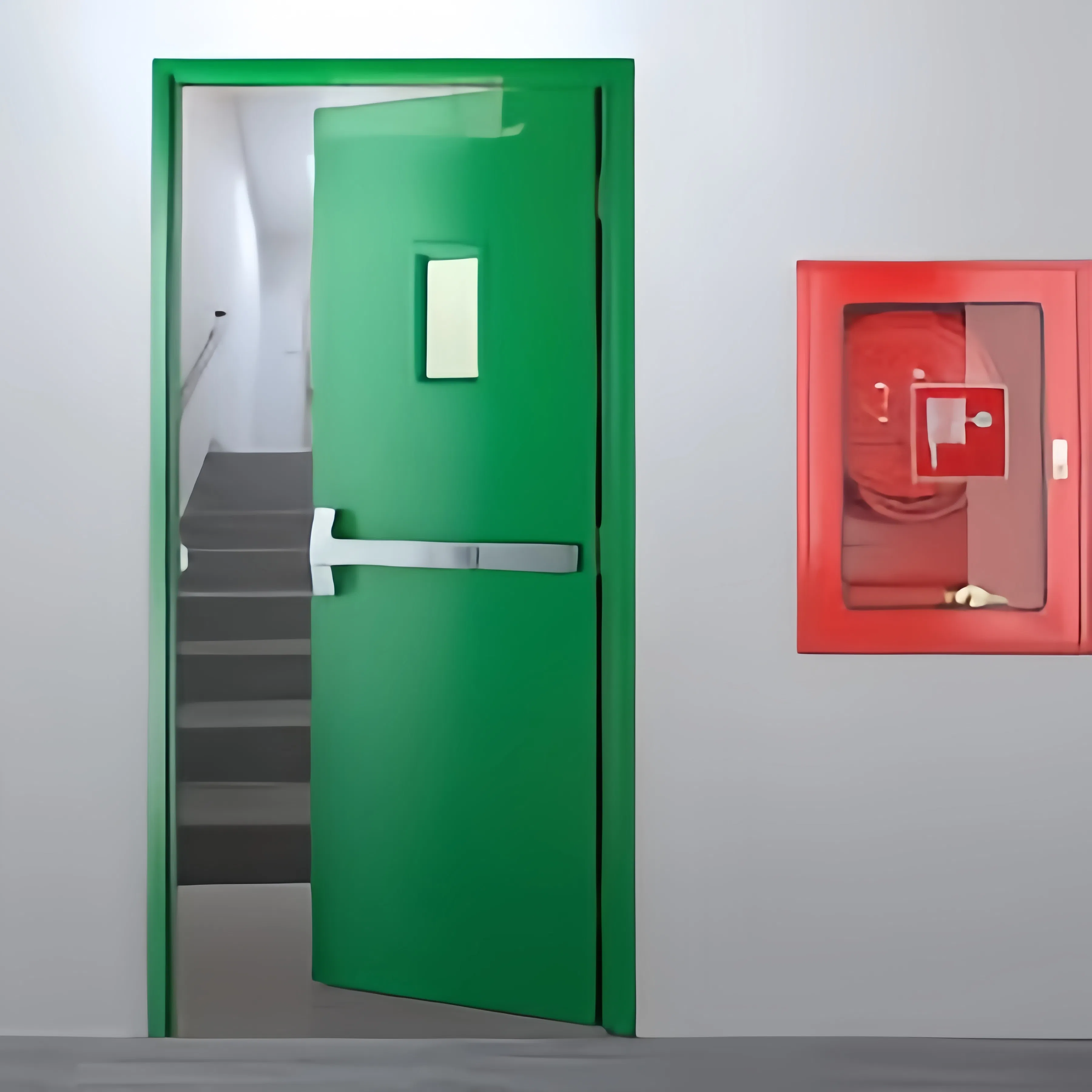 Fire Exit Security Door with 30-Minute Fire Protection