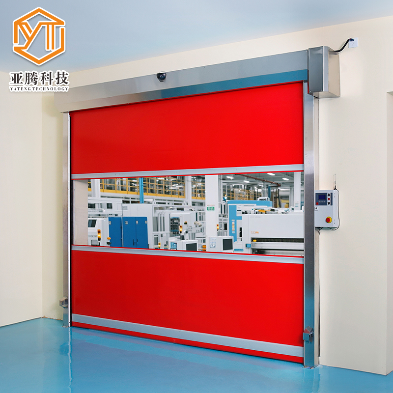 YT Eco-Friendly Automatic High-Speed Steel PVC Fast Door Remote Controlled ISO/CE Certified Modern Design