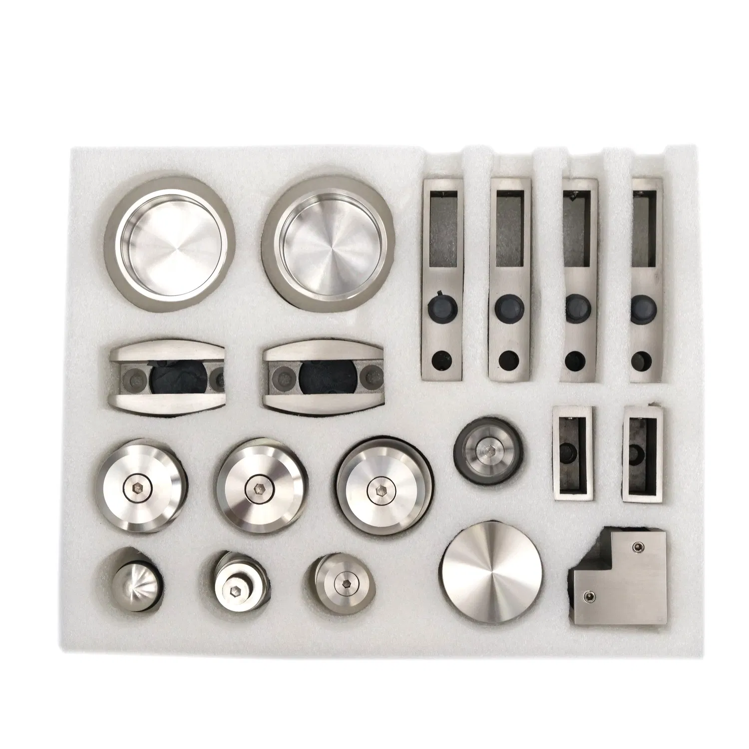 Frameless Shower Door Hardware Stainless Steel Sliding Shower Door System