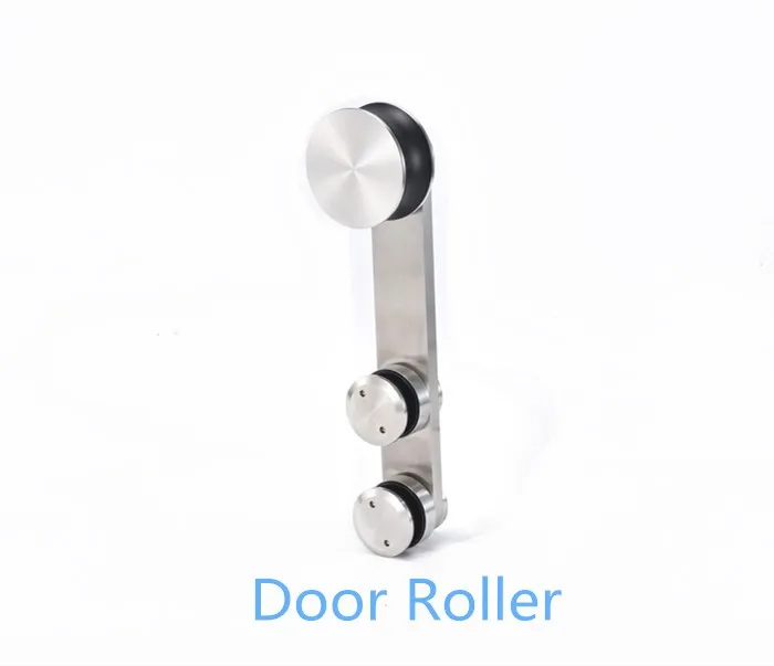 Frameless Stainless Steel 8-12mm Tempered Glass Door Accessories Sliding Door System