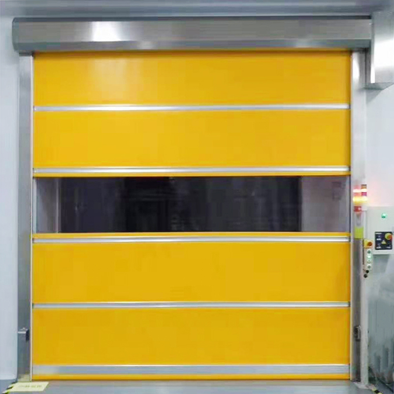 Customized High-Speed PVC Canvas Rolling Shutter Door Rapid Roll-Up Wholesale Factory-Direct Fast Action Door