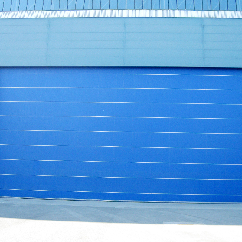 Automatic PVC Roller Shutter Door Fabric Foldable Exterior Modern Windproof Finished Airplane Hangar Door