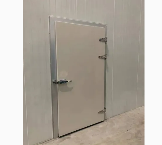 Energy-Efficient Cold Storage Door with Heavy-Duty Stainless Steel Design