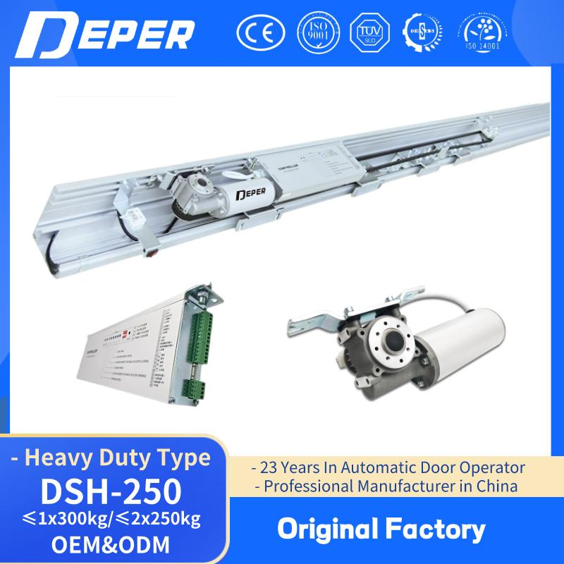 High Quality Commercial 2X250kg Heavy Duty Automatic Sliding Door Operator /Opener /System /Kit /Mechanism