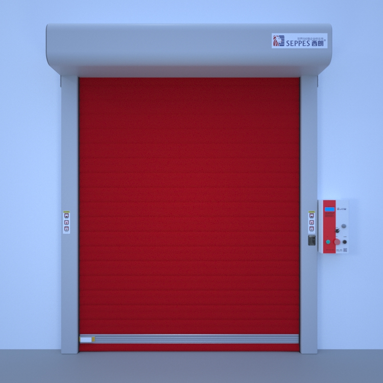 Thermal insulation high speed door