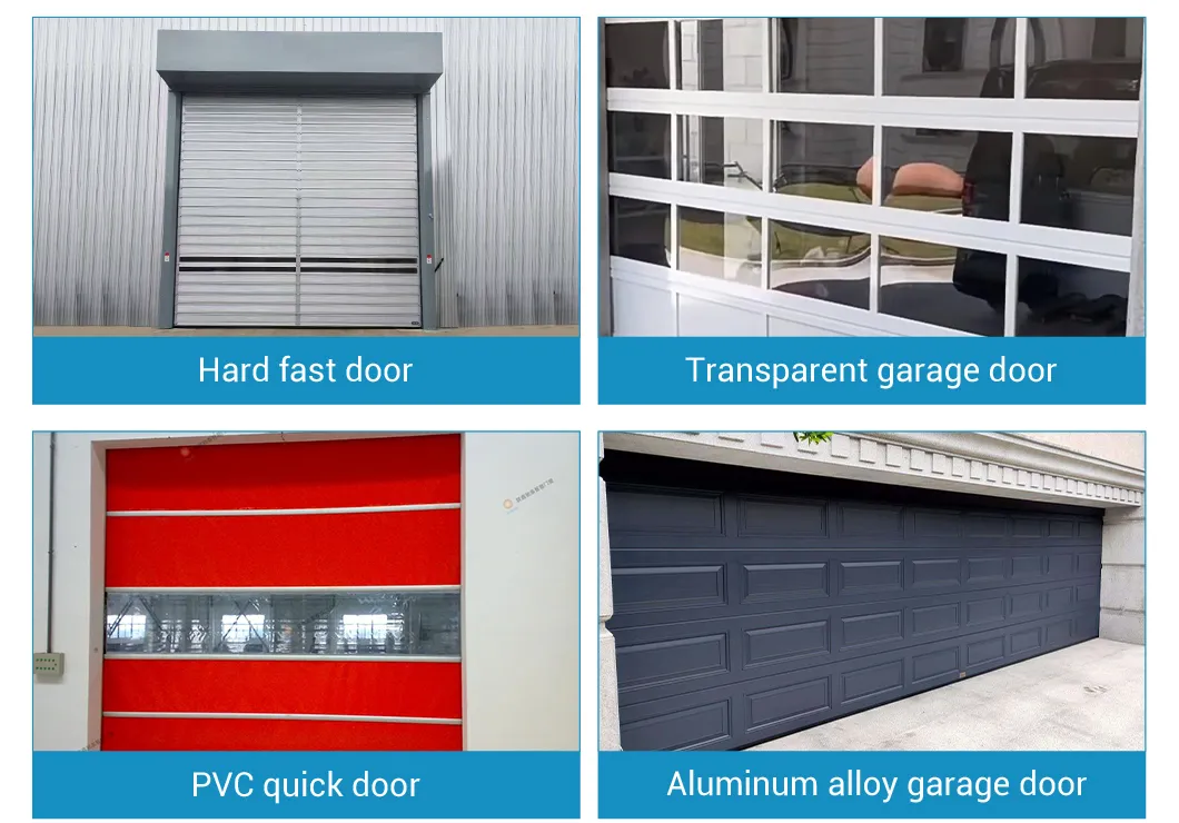 Advanced Smart-Control Industrial Garage Door for Logistics Automation