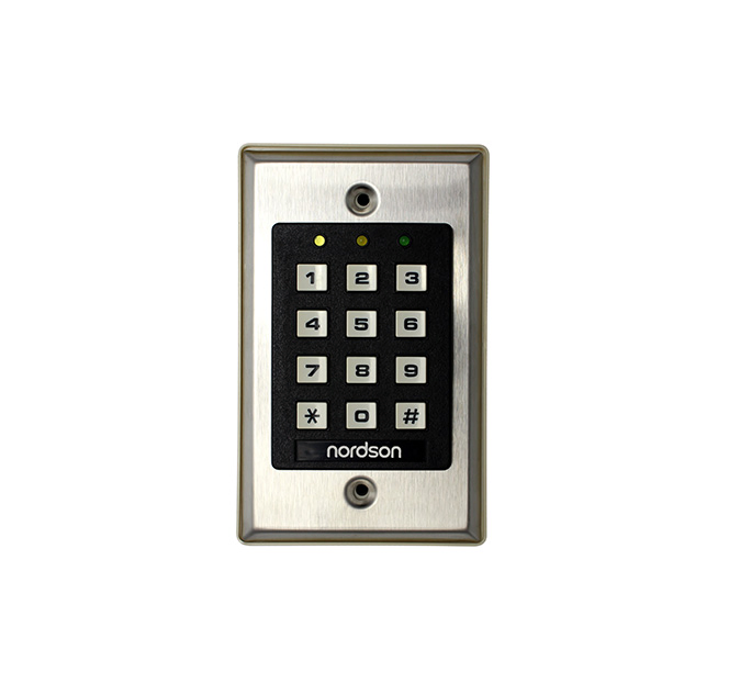 Stainless Steel Panel Single Relay Output Digital DC12V Door Lock Access Control System with Keypad